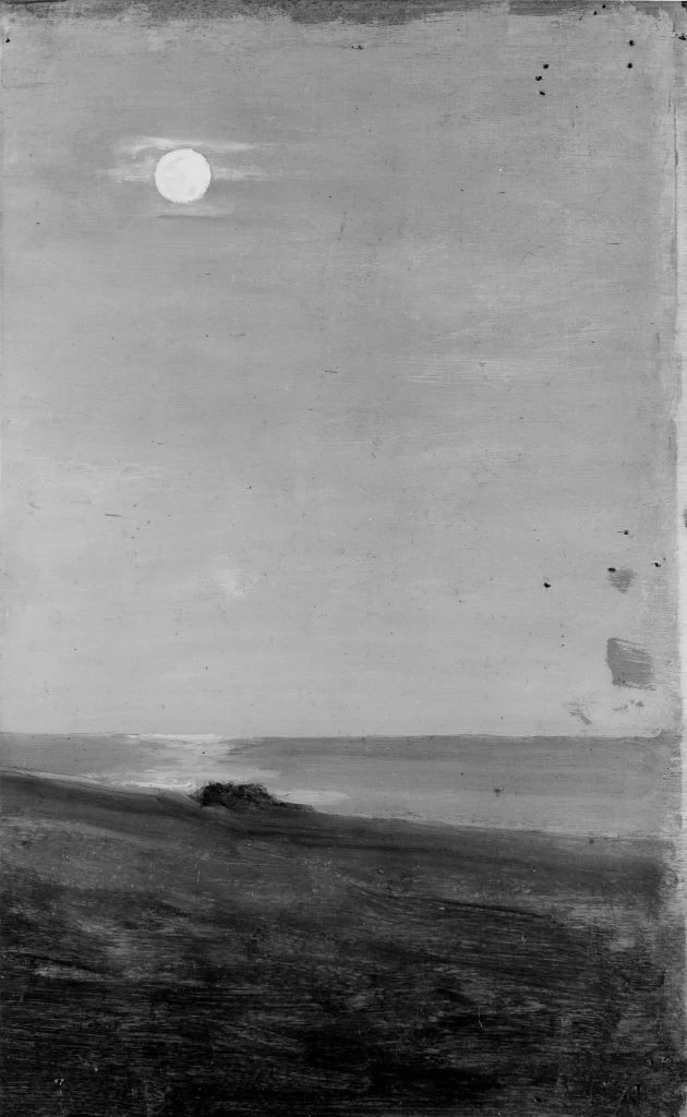 Luna sul mare - Galleria Civica d’Arte Moderna e Contemporanea, Torino